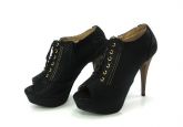 Ankle  Boot  Xadrez preto
