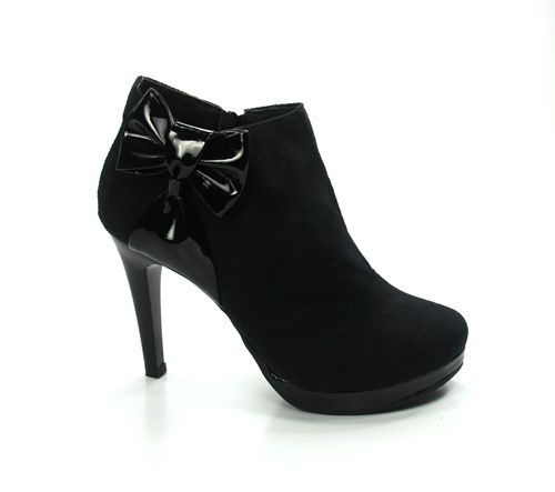 Ankle Boot  Nobuk Preto